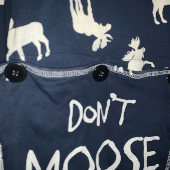 Lazy One onesie pajamas w/ back flap. XL - Picture 7 of 7